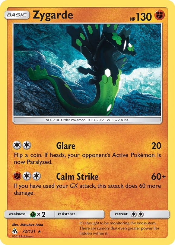 Zygarde (72) [72/131] [Forbidden Light]