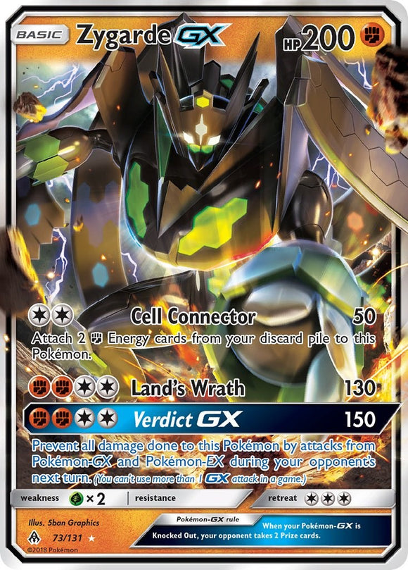 Zygarde GX [73/131] [Forbidden Light] Holofoil