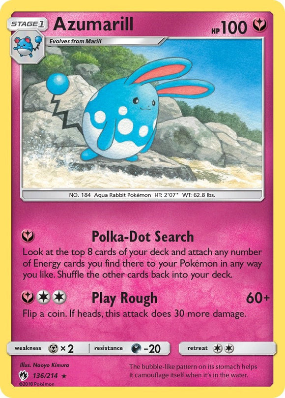 Azumarill [136/214] [Lost Thunder]