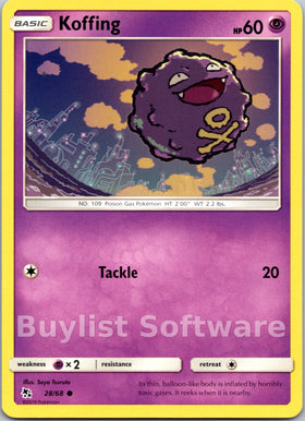Koffing [28/68] [Hidden Fates]