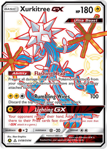 Xurkitree GX [SV58/SV94] [ Shiny Vault] Holofoil