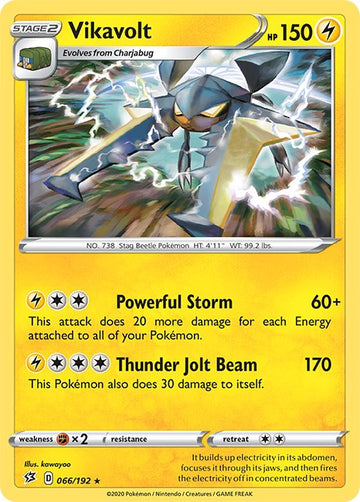 Vikavolt [066/192] [Rebel Clash] Holofoil