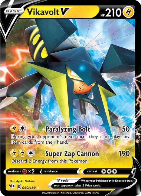 Vikavolt V [060/189] [Darkness Ablaze] Holofoil