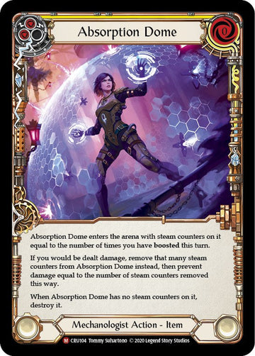 Absorption Dome [CRU104] [Crucible of War] Unlimited Edition Normal