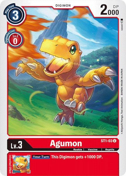 Agumon [ST1-03 U] [ Gaia Red]