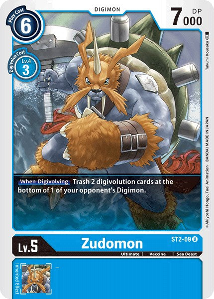 Zudomon [ST2-09 U] [ Cocytus Blue]