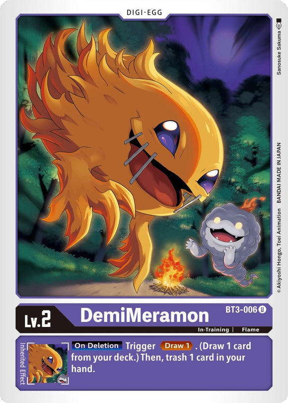 DemiMeramon [BT3-006 U] [Release Special Booster 1.5]
