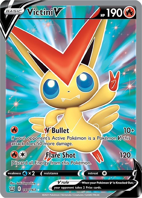 Victini V [144/163] [Battle Styles] Holofoil