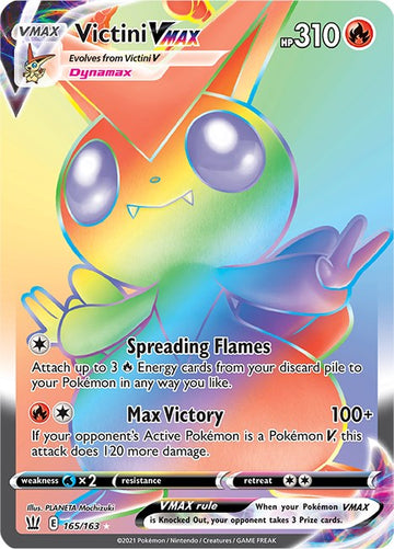 Victini VMAX [165/163] [Battle Styles] Holofoil