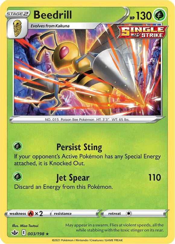 Beedrill [003/198] [Chilling Reign] Holofoil