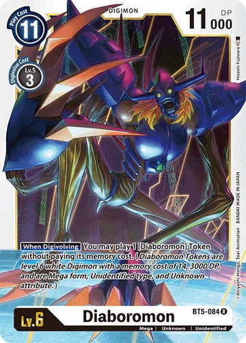 Diaboromon [BT5-084 R] [Battle of Omni Pre-Release Cards]