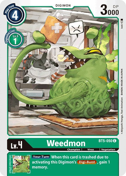 Weedmon [BT5-050 C] [Battle of Omni]