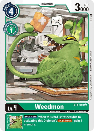 Weedmon [BT5-050 C] [Battle of Omni]