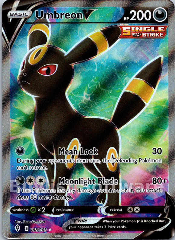 Umbreon V [188/203] [Evolving Skies] Holofoil