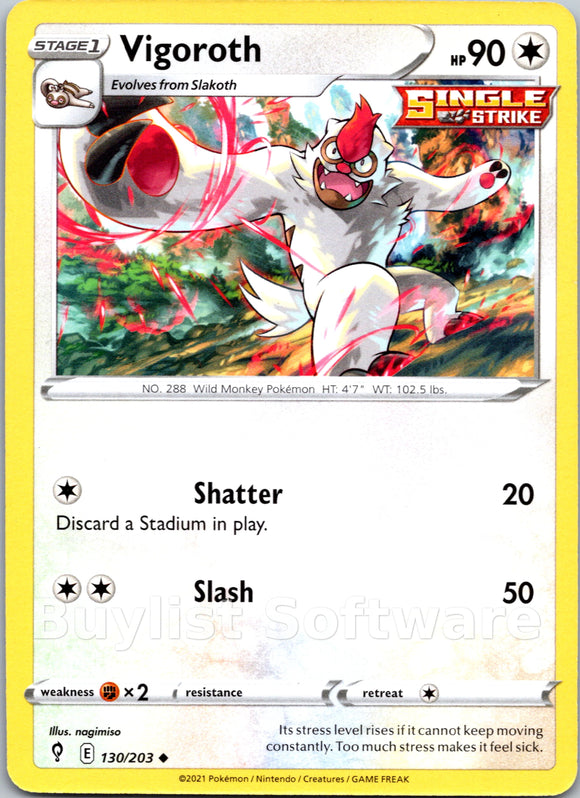 Vigoroth [130/203] [Evolving Skies]