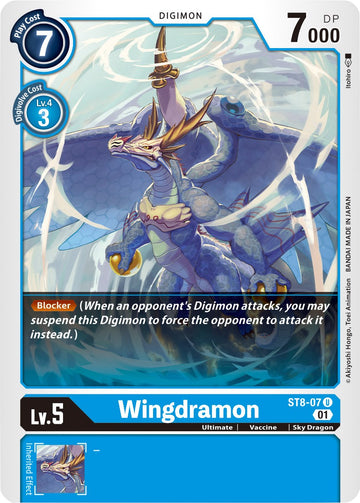 Wingdramon [ST8-07 U] [ Ulforce Veedramon]