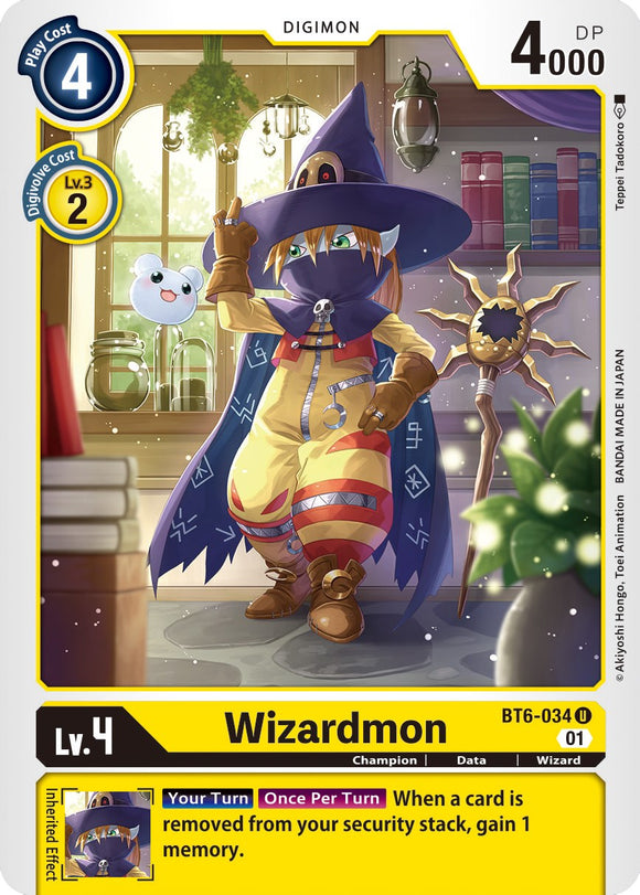 Wizardmon [BT6-034 U] [Double Diamond]