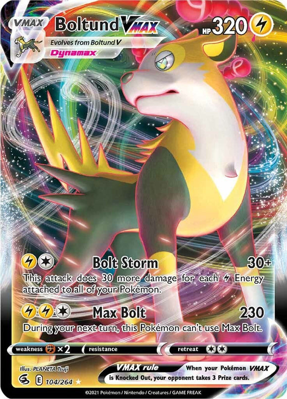 Boltund VMAX [104/264] [Fusion Strike] Holofoil