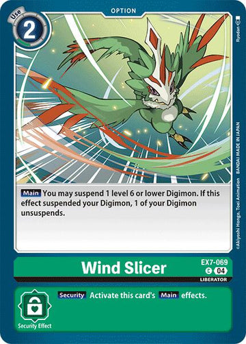 Wind Slicer [EX7-069 C] [Digimon LIBERATOR]