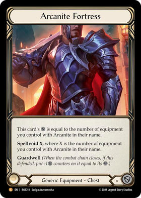 Arcanite Fortress [ROS211] [Rosetta] Rainbow Foil