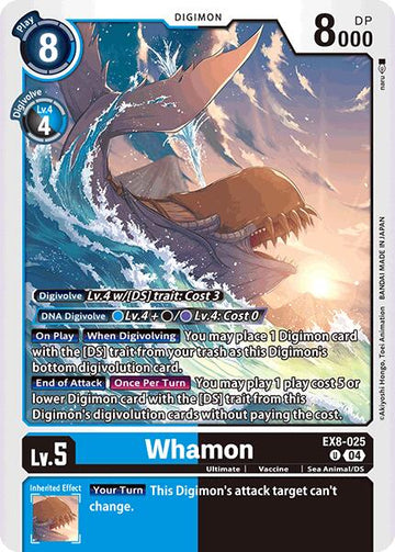 Whamon [EX8-025 U] [Chain of Liberation]