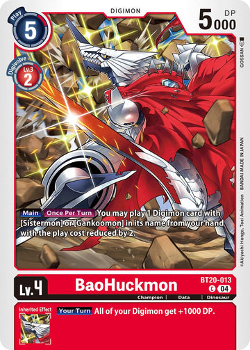 BaoHuckmon [BT20-013 C] [Release Special Booster 2.5]
