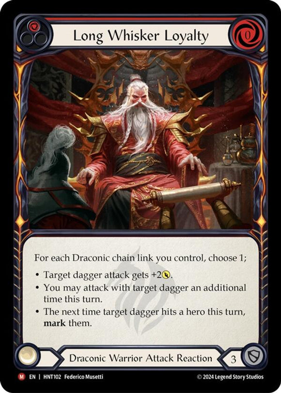 Long Whisker Loyalty [HNT102] [The Hunted] Rainbow Foil