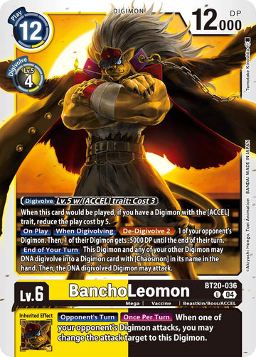BanchoLeomon [BT20-036 U] [Release Special Booster 2.5]