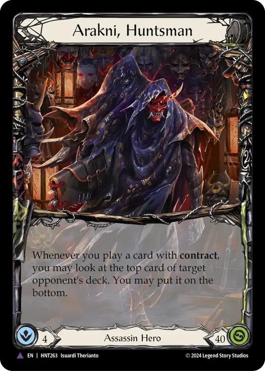 Arakni, Huntsman (Marvel) [HNT263] [The Hunted] Cold Foil