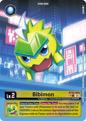 Bibimon (Release Special Booster 2.5: Box Promotion Pack) [BT20-003 C] [Release Special Booster 2.5] Foil