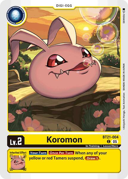 Koromon [BT21-004 C] [World Convergence]