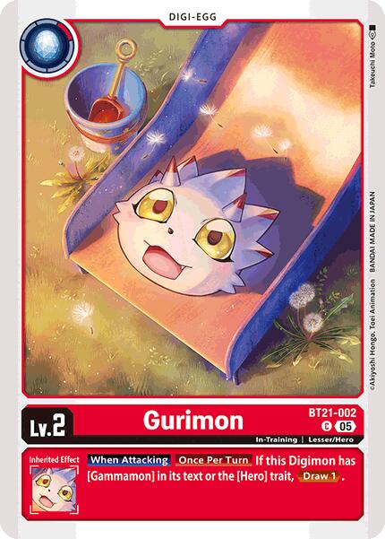 Gurimon [BT21-002 C] [World Convergence]
