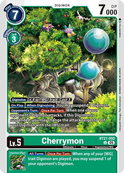 Cherrymon [BT21-050 U] [World Convergence]