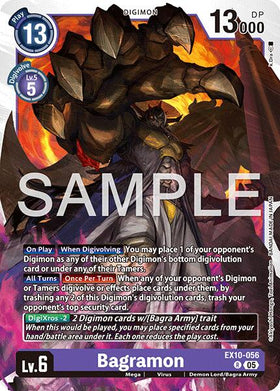 Bagramon [EX10-056 R] [Sinister Order] Foil