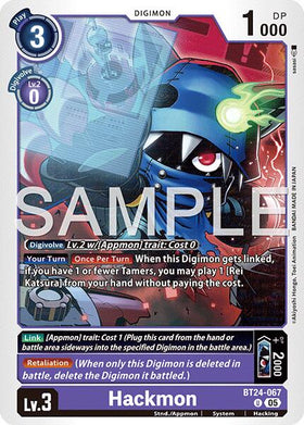 Hackmon [BT24-067 U] [Time Stranger]