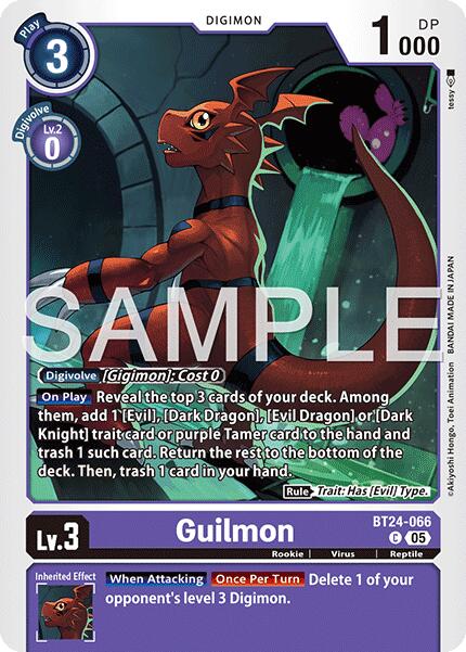 Guilmon [BT24-066 C] [Time Stranger]