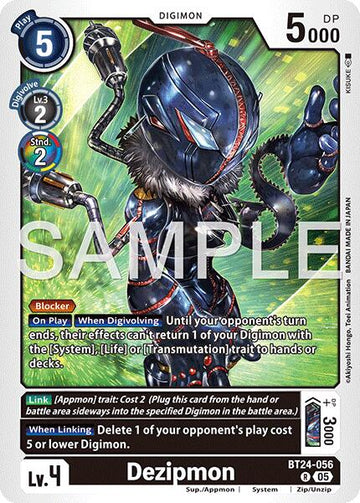 Dezipmon [BT24-056 R] [Time Stranger Release Events Cards]