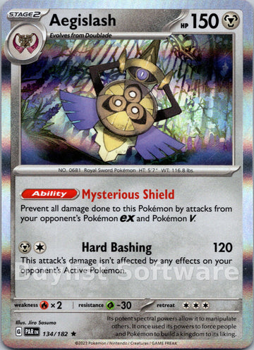 Aegislash [134/182] [Paradox Rift] Holofoil