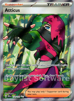 Atticus [133/131] [Prismatic Evolutions] Holofoil