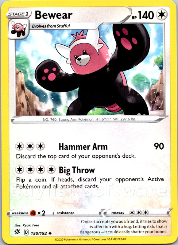 Bewear [150/192] [Rebel Clash]