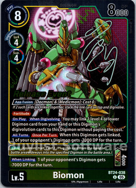 Biomon [BT24-038 U] [Time Stranger Release Events Cards] Foil