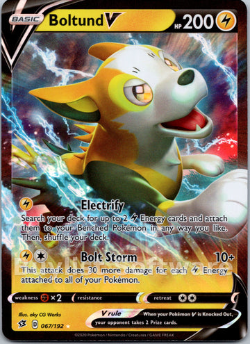 Boltund V [067/192] [Rebel Clash] Holofoil