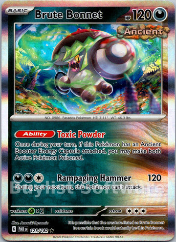 Brute Bonnet [123/182] [Paradox Rift] Holofoil