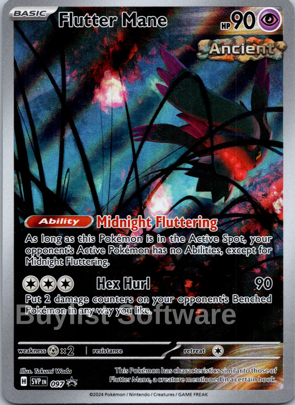 Flutter Mane [097] [Scarlet & Violet Promo Cards] Holofoil