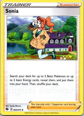 Sonia [65/73] [Champion's Path]