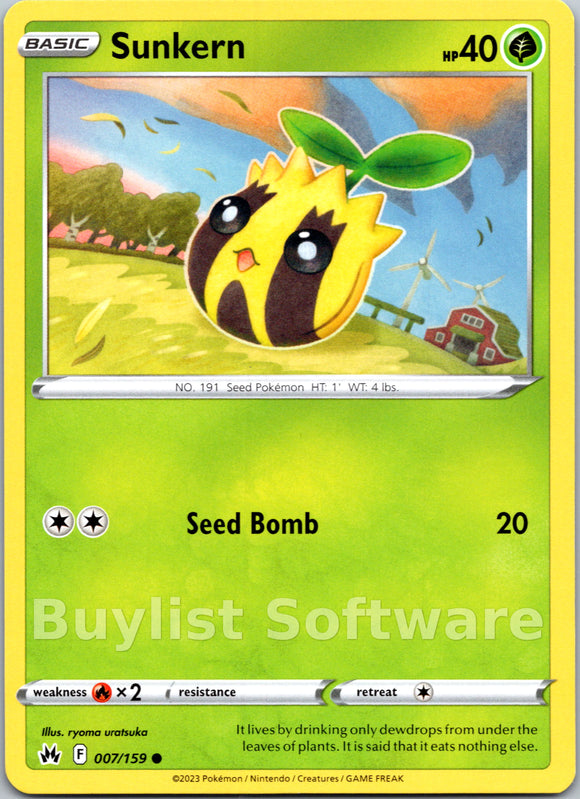 Sunkern [007/159] [Crown Zenith]