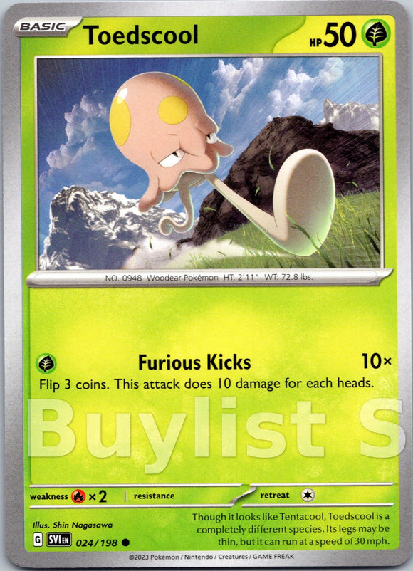 Toedscool [024/198] [Scarlet & Violet Base Set]