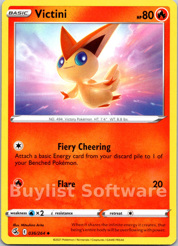 Victini [036/264] [Fusion Strike]