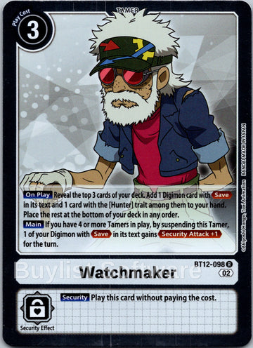 Watchmaker [BT12-098 R] [Across Time] Foil