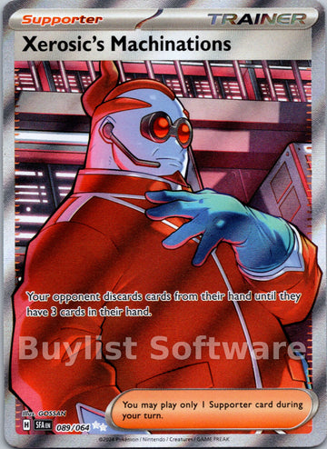 Xerosic's Machinations [089/064] [Shrouded Fable] Holofoil